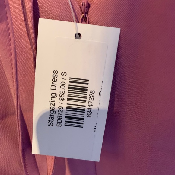 Le Lis Pink Strappy Mini Dress - Picture 8 of 8